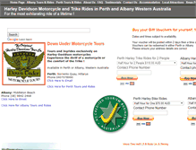 Tablet Screenshot of harleytours.ws